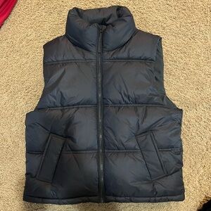 American Eagle Outfitters Charcoal Puffer Jacket